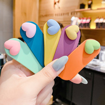 Childrens summer candy color love hairpin girl baby hairpin clip headdress pair clip bangs sea clip hair accessories female
