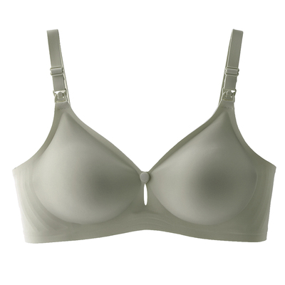 Sohiwoo Maternity Breastfeeding Underwear Autumn Push up and Anti-Sagging Bra Breastfeeding Special Pregnancy Plus Size — 5