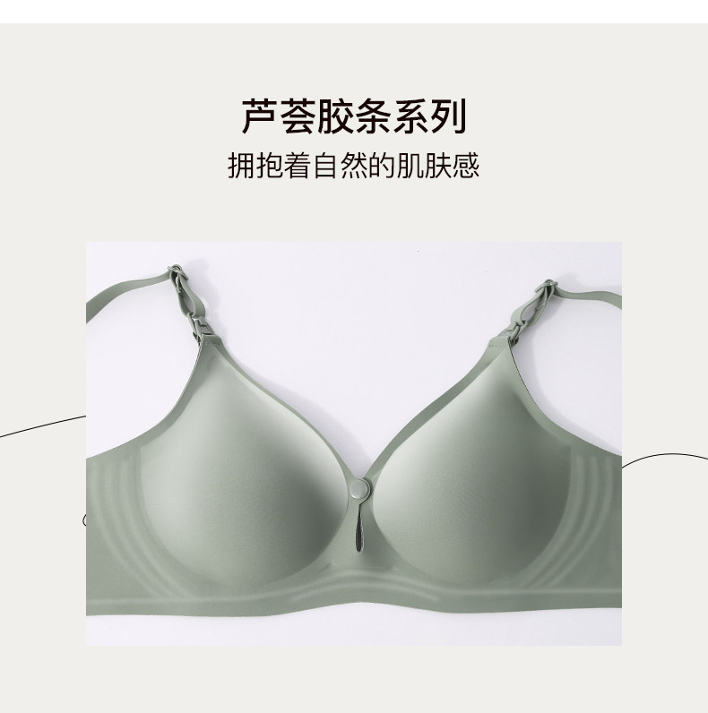 sohiwoo曦物前开扣孕妇哺乳内衣聚拢防下垂文胸孕期喂奶专用孕期 — 6
