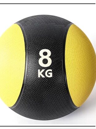 Waist and Abdomen Rubber Medicine Ball Balance Ball Gravity Ball Home Fitness Ball Training Sports Solid Rubber Hard Ball
