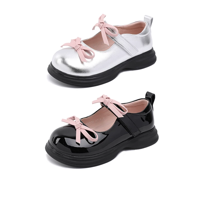 [Детские кожаные туфли Lewis&Clarks 2025 новая весна-осень, mary jane, для маленьких девочек, праздничные туфли принцессы]