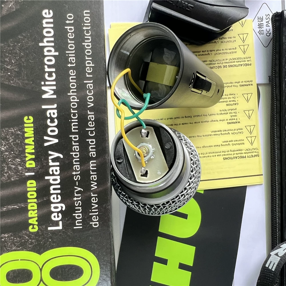 Shure/ SM58S динамический микрофон профессиональное сценическое выступление, караоке домашнее проводной микрофон