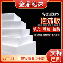EPS high-density foam slat carving model thermal insulation engineering filling express packaging sunscreen material