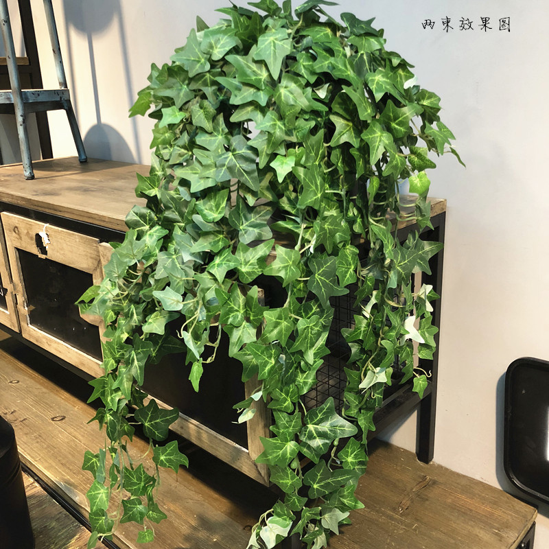 Simulation ivy 80 cm hanging Fujimori wedding decoration plant green plant creeper wall hanging simulation sweet potato leaves