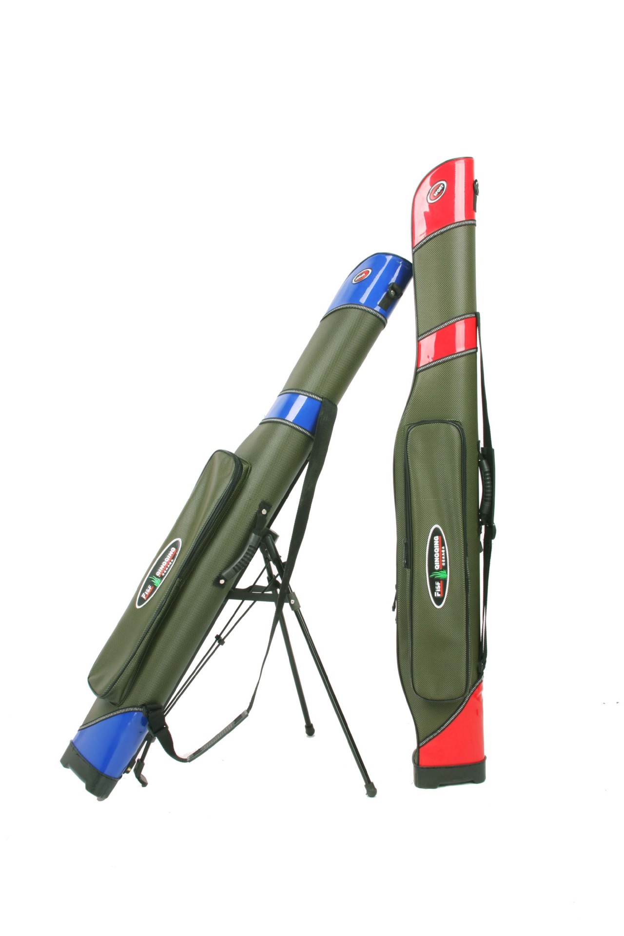 New hard - crust fishing rod pack light - size multi - functional portable 1 2 m large belly waterproof bag