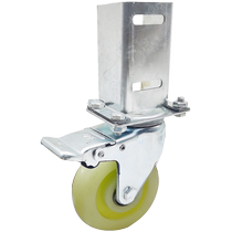 Warehouse shelves multi-layer heavy-duty shelves with casters universal wheels express delivery station shelf wheels storage racks C-type leg wheels