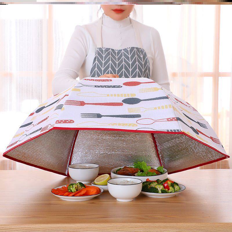 New product heat preservation meal cover foldable heat preservation meal cover multi-functional large food cover thickened meal cover food cover