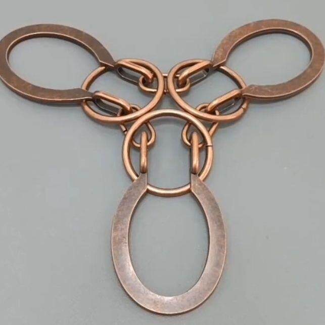 Three-ring horseshoe lock jitter alloy magic lock zinc alloy intelligent button nine serial luban lock lock lock