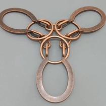 Three-ring horseshoe lock jitter alloy magic lock zinc alloy intelligent button nine serial luban lock lock lock