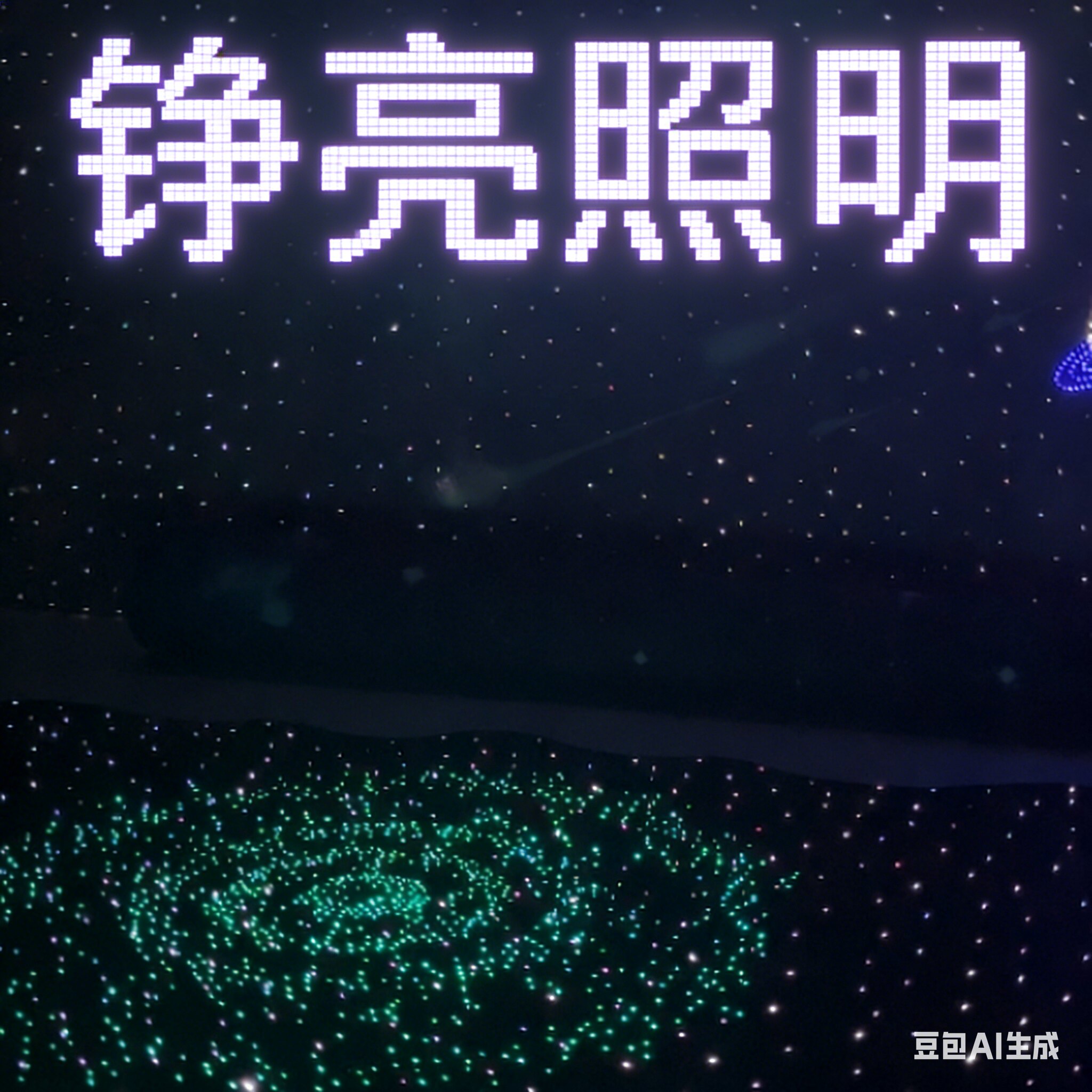蜜莉恩光纤灯星空顶工厂