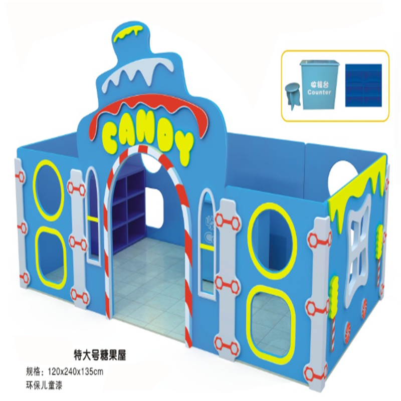 Outdoor doll solid wooden toy rack Montessori teaching aid cabinet storage cabinet children's bookshelf wooden storage rack area corner cabinet