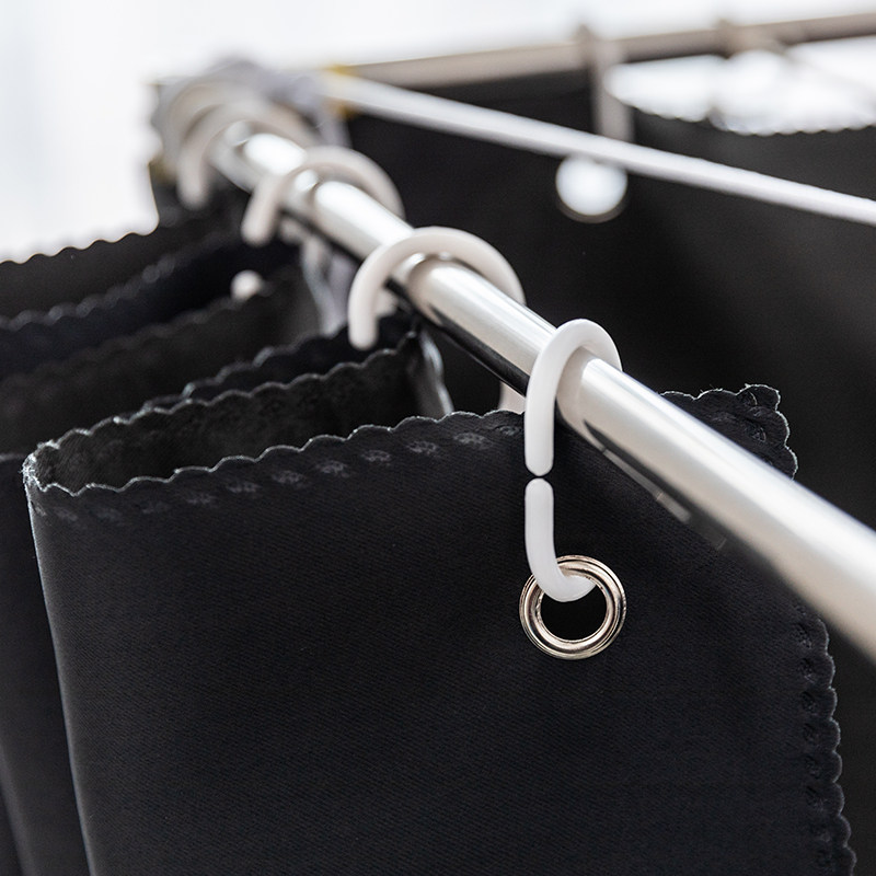 Extreme Black Bed Curtain Men and Female Upper Dormitory Bed Curtain Students Super Black Black Room