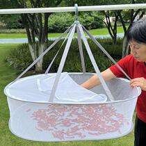 Dried goods cordyceps fish dried seafood multifunctional foldable storage ring zipper closed net