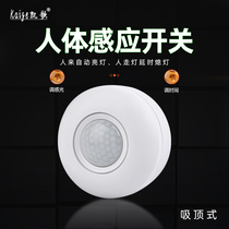 Human inductive switch 220V infrared sensor 12V24V direct current ultraviolet disinfection led lamp stair light
