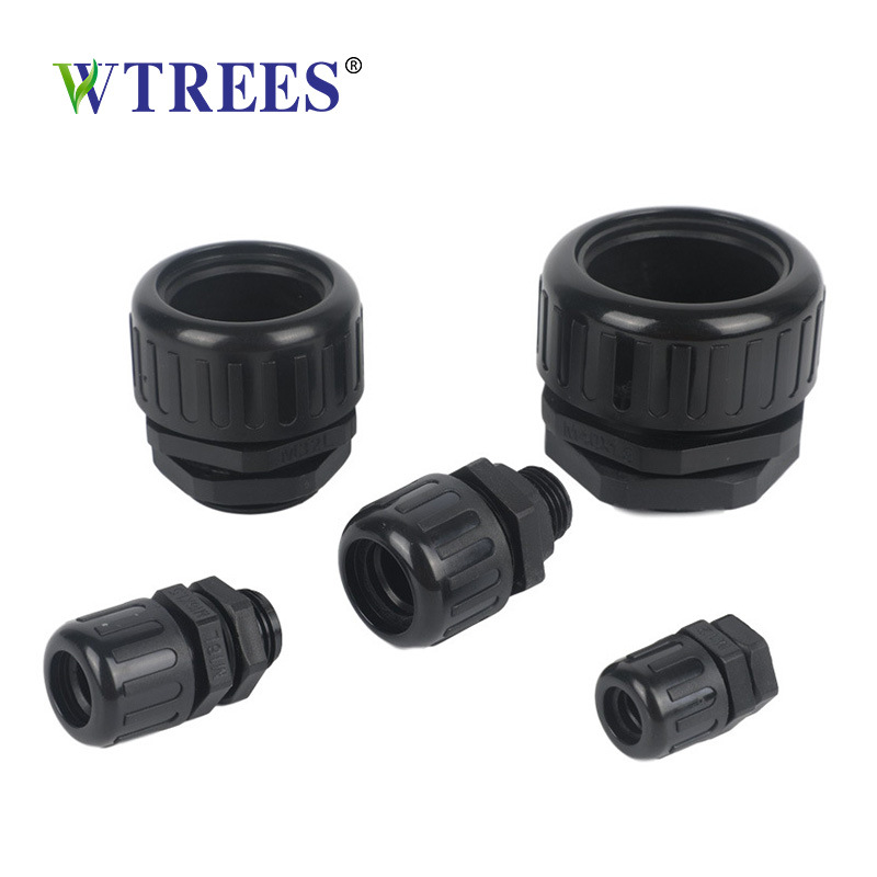 Corrugated pipe waterproof joint M12AD10M14AD13M20AD15 8M22 sealed tube locked fixed head