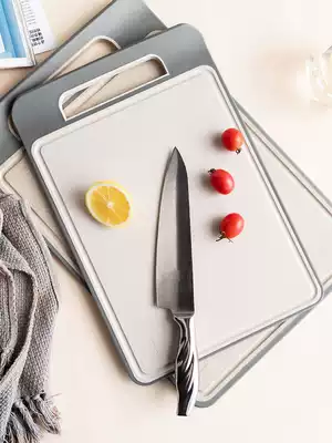 croozer chopping board chopping board solid wood household antibacterial anti-mildew cutting board kitchen sticky board chopping board wheat straw