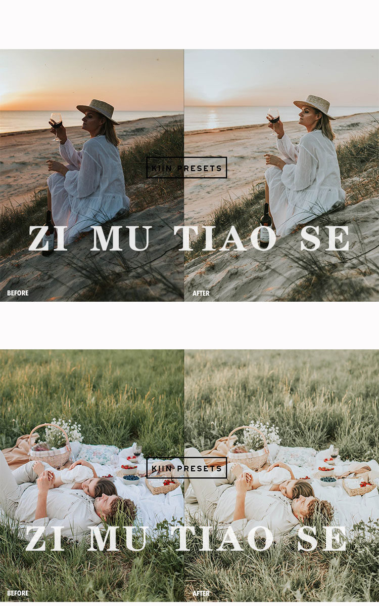 图片[7]-明亮通透低饱和韩式米色滤镜LR预设PR剪映达芬奇PS颜色查找预设-cg男孩