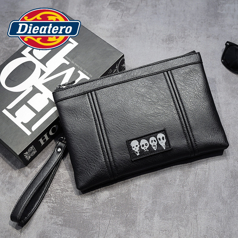 2021 New Fashion Handbags Men Genuine Leather Men's Bag Casual Hand Grab Bag Men's Hand Grab Bag Casual Thin Envelope Bag