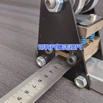 Lock strip punching machine lock strip punching machine modified internal opening and internal inverting tool bridge breaking punching die cutting off aluminum alloy lock strip