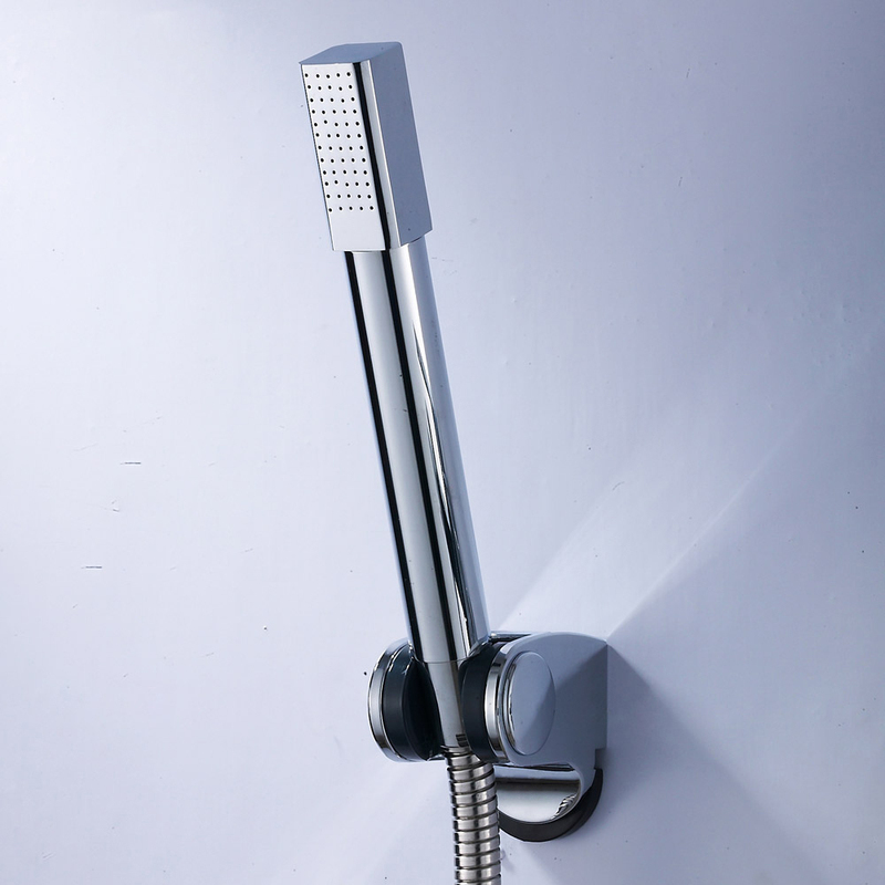 All-Copper Shower Head Set, Square, Detachable and Washable, Pressurized Handheld Shower Wand, Small Shower Head, Showerhead All-Copper Shower Head Set, Square, Detachable and Washable, Pressurized Handheld Shower Wand, Small Shower Head, Showerhead