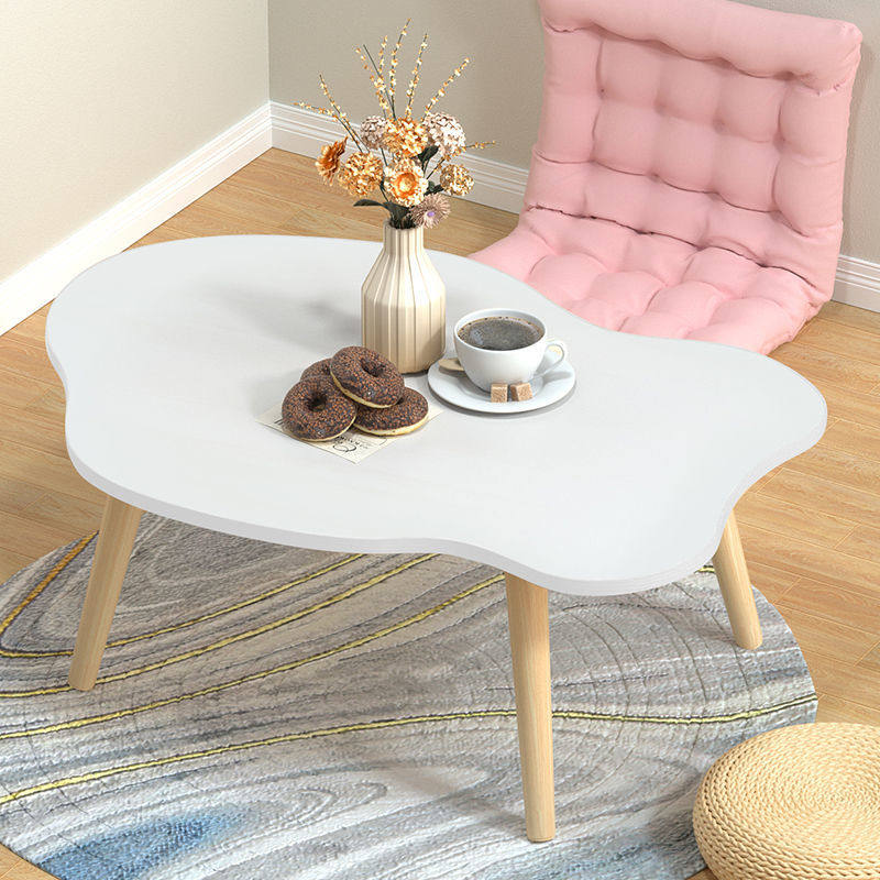 Net red small table ins wind girl bedroom home floating window balcony floor style small creative personality small tea table