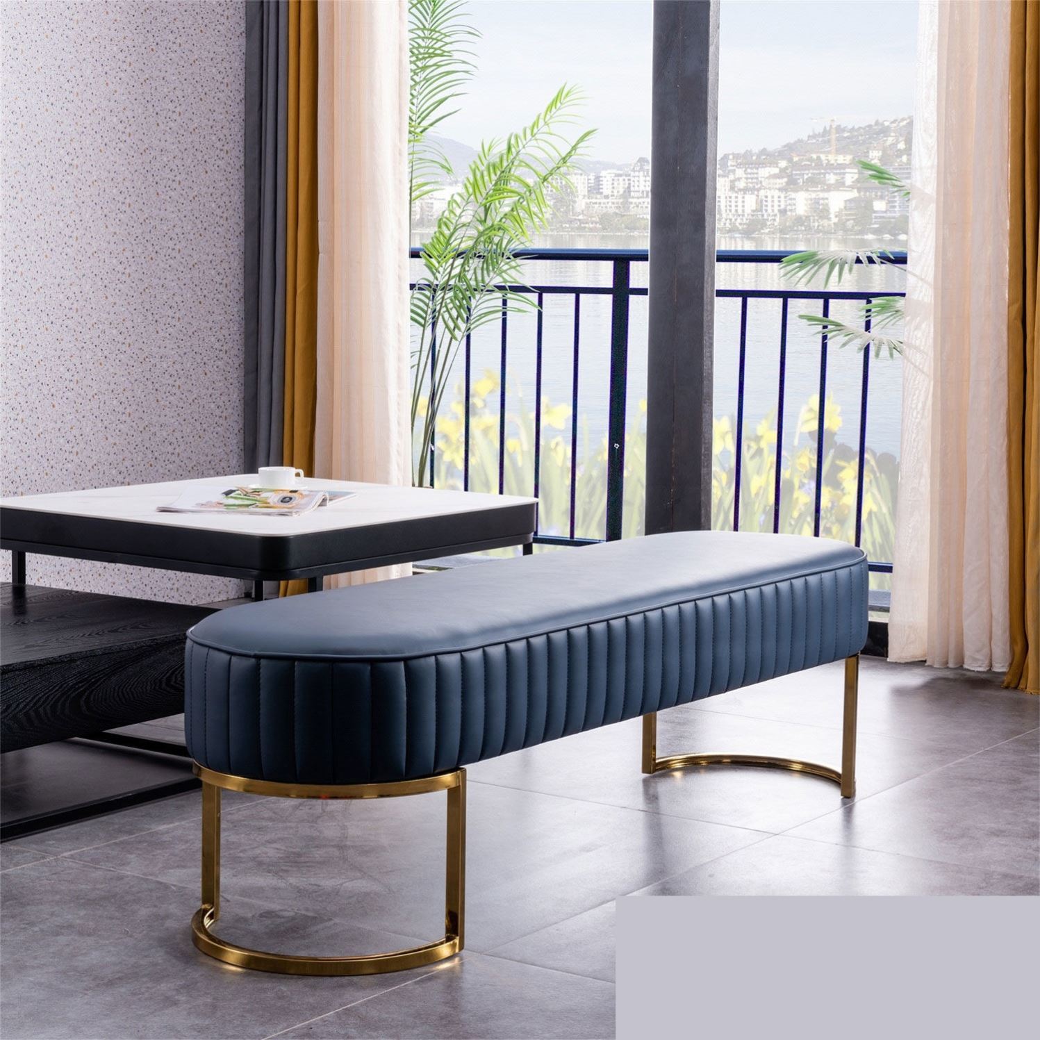 Light Extravagant Bedroom Bedstool Net Red Ins strip stool Bench Clothing Shop Sofa stool Shoes Shop Stool stool Stool Stool Changing Stool