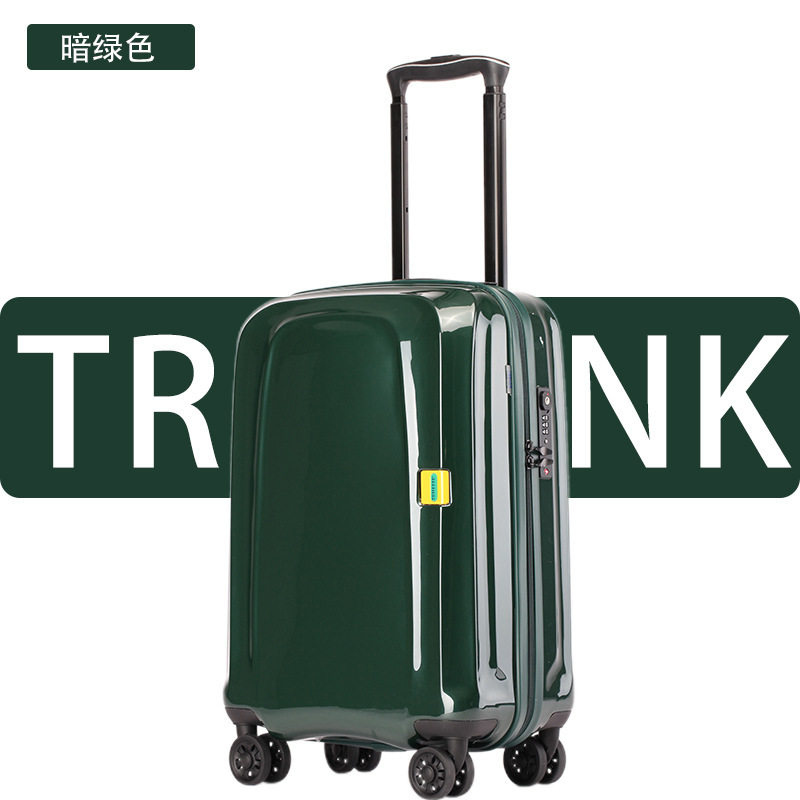 zenesse student luggage female 20 inch trolley suitcase universal wheel shell men 24 inch password box