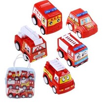  Good-looking brave fire truck Rennes toy Rennes Fire Brigade plastic fire truck engineering car toy new