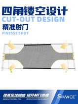 Shooting training accuracy net football target cloth football goal rebound net free kick dead corner football training equipment