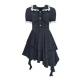 Кукла, детская летняя юбка, французский стиль, кукольный воротник, новая коллекция, подходит для подростков