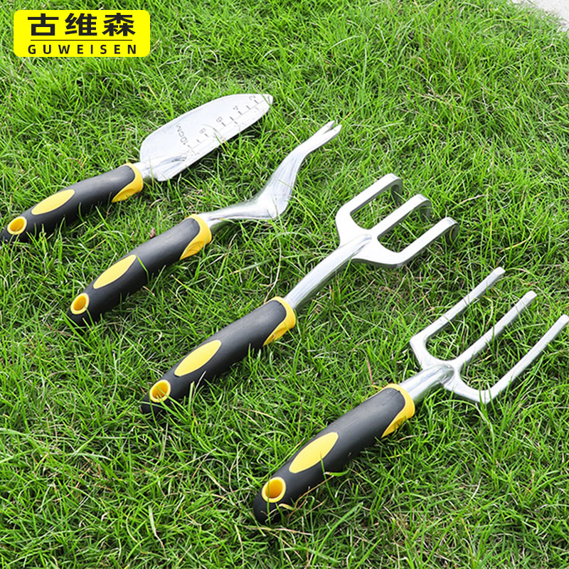Agricultural pull-out weeding machine Extractor Gardener Garden Art Tool Shovel Harrowing Root Pine Earth Fork With Portable Protective Gloves-Taobao