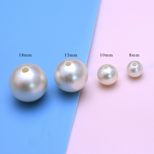 Набор материалов из жемчуга ручной работы, барсетка, аксессуар, белые бусины с бусинами, «сделай сам»