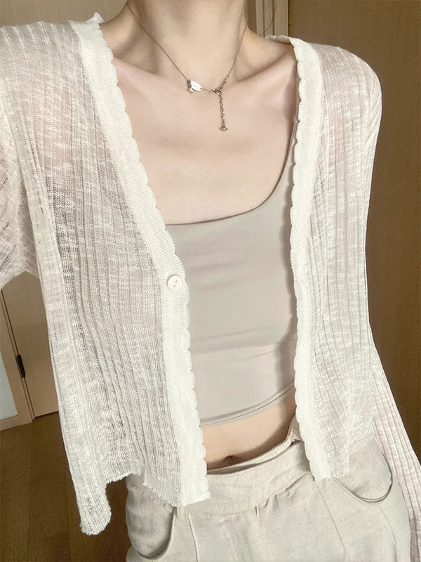 Sun Protection Clothing for Women, Summer Ice Silk Cardigan, Thin Outer Layer, Cover-Up for Dresses, Shawl, Sheer Cape, Air Conditioning Shirt Sun Protection Clothing for Women, Summer Ice Silk Cardigan, Thin Outer Layer, Cover-Up for Dresses, Shawl, Sheer Cape, Air Conditioning Shirt