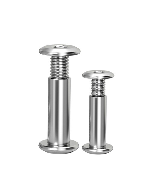 304 stainless steel inverted hexagonal locking and plywood screw M3M4M5M6 furniture mother and child screw combination