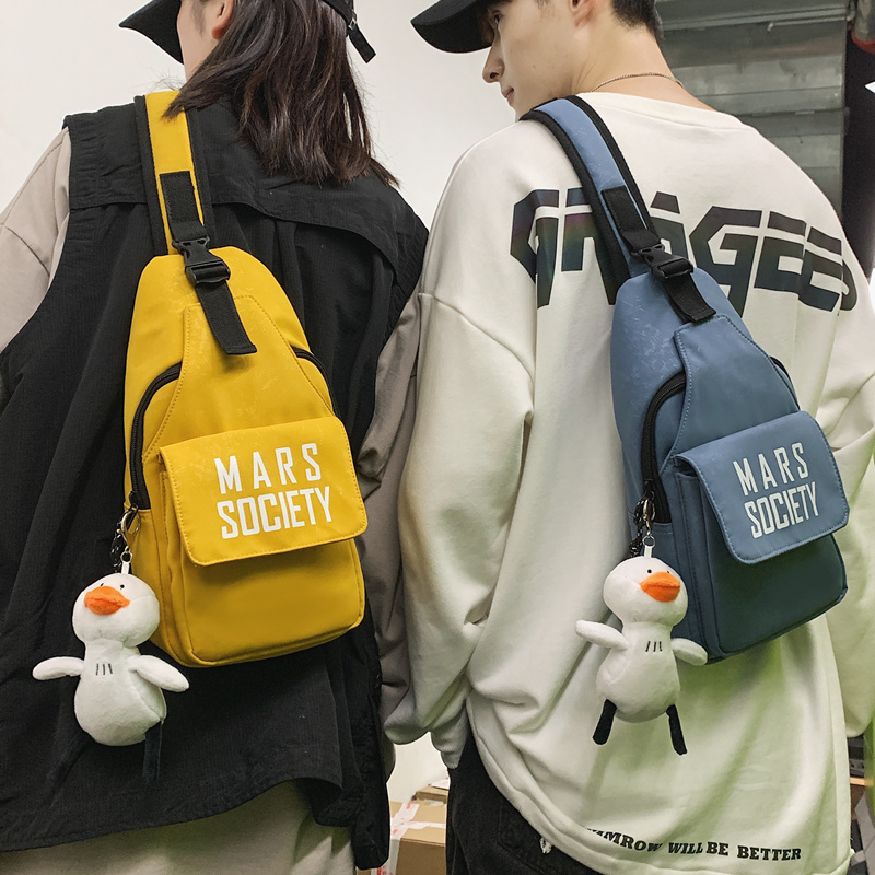 Champion Skew Satchel Men Sports Skew Cross Small Scapegoat Women Lovers 100 Lap Single Shoulder Bag boys Chest Bag Boomer Japan