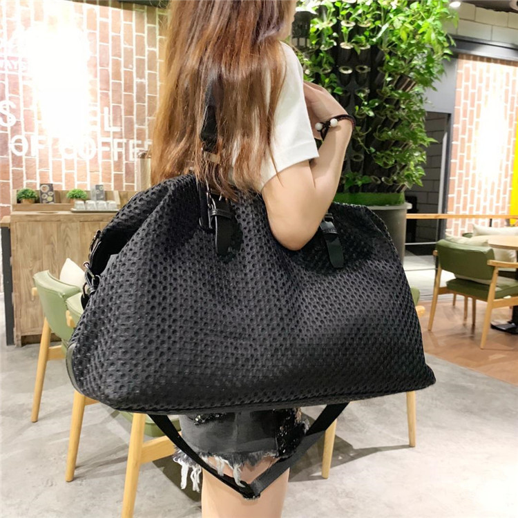 2022 Summer New Tide Travel Bag Package Short Distance Large Capacity Genders Universal Canvas Han Edition Casual Twill