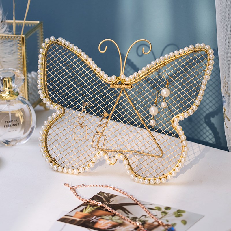 American Ornaments Show Rack Necklace Earrings Home Display Containing desktop Jewelry Rack Earrings Frame