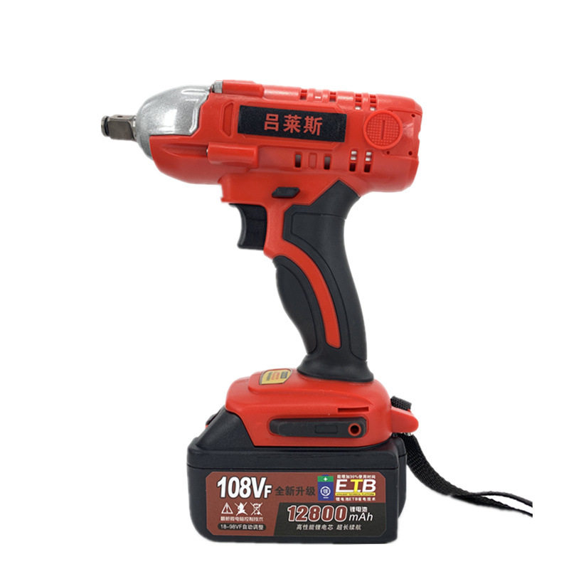 Cross-border lithium wrench high power shock electric eagle rack carpenter electric wrench