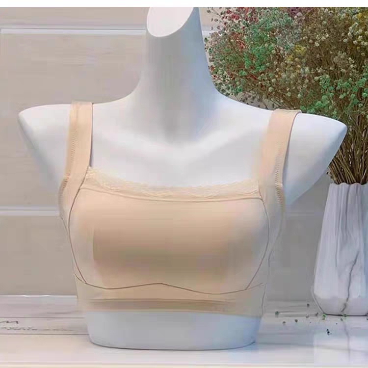 Authentic First Kiss 8018 Graphene Biomass Active Oxygen Care Underwear Wireless Non-Magnetic Double Shoulder Women's Bra