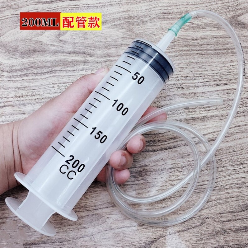 Large Number Syringe Plastic Point Glue Syringe Water Suction Machine Booster Cylinder Feeding With Disposable Syringe Needle pet-Taobao