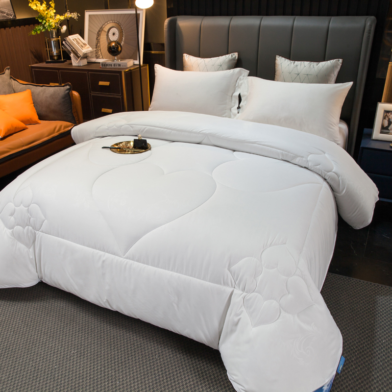 Luxurious Fuannah home spun silk quilt with mulberry silk summer cold by spring autumn quilt by air conditioning thickened winter quilt warm gift quilt