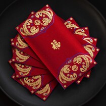 2021 red envelopes universal Spring Festival New Year Personality Creative New Year Year of the Ox Happy Words Spring Festival Festivals