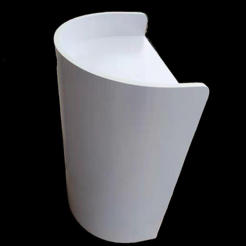 Arc-Shaped Bar Counter, Curved Checkout Counter, Semi-Circular Front Desk, Supermarket Checkout Counter, Mother-And-Baby Store Reception Desk, Welcome Desk