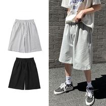 Straight Casual Shorts en hing Summer ew orean Oersized Soli