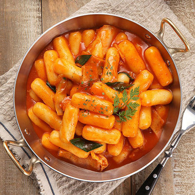 韩式芝士年糕夹心年糕炒年糕条韩国部队火锅食材芝心年糕拉丝年糕