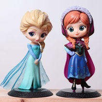 Ice & Snow Edge Hands Anna Princess Elsa Elsa Elsa Elsa Princess Model cake baking decoration Pendulum Gifts