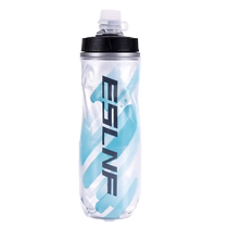 Ice-keeping kettle for bicycles running sports outdoor cycling special ice-keeping kettle large-capacity squeeze insulated kettle