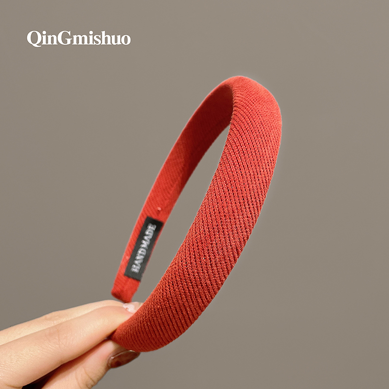 images 7:Blue high-cranial top hair hoop female hairpin 2022 new face-washing hoop hair tied headdress Mori