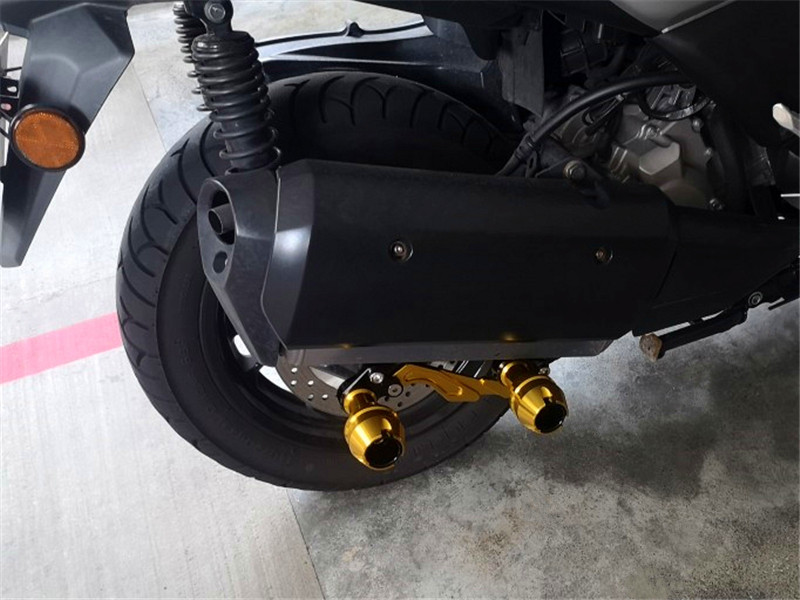 Applicable to mountain leaf XMAX 250 300 400 125 Modified exhaust pipe anti - wrestling bumper protection bumper