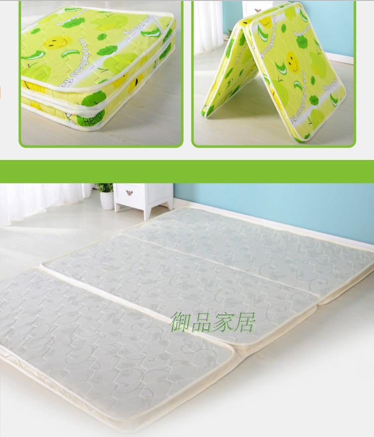 dừa tinh khiết cọ nệm mat với môi trường thân thiện xơ dừa mat gấp sàn 1.2 1.8 Single Double gấp tùy chỉnh Học sinh đất - Nệm giá đệm